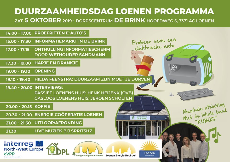 programma duurzaamheidsdag Loenen 2019